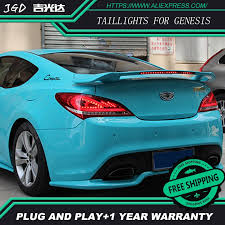 305 00 Watch Now Car Styling Case For Hyundai Genesis Coupe Tail Lights Led Tail Light Led Rear Lamp Drl Bra Hyundai Genesis Coupe Hyundai Genesis Hyundai