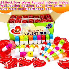 Ready to buy that special someone a little special something, but not really sure what to gift them? 56 Pcs Valentines Day Pens Party Favors 28 Retractable Pen Filled 28 Hearts Valentines Cards For Kids Classroom School Exchange Party Favor Valentine Gift Boys Girls Game Prizes Carnivals Pencils Drawing
