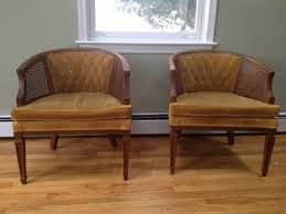 Midcentury Barrel Chairs Craigslist Velvet Tufted Chair Chair Barrel Chair