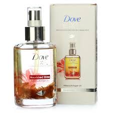 Dove pure care dry oil nourishing treatment with african macadamia oil is a lightweight, luxurious formula, infused with pure drops of natural oils that leave your hair nourished and revitalized with silkiness, softness and shine. Buy Dove Elixir Hibiscus Argan Oil 90 Ml Online Sastasundar Com