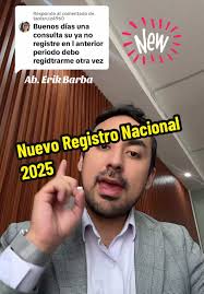 Respuesta a @taniaruiz4960 sobre el nuevo #registronacional de #senescyt  aclramos que deben hacerlo todos si desean ingresar a la #universidad 2025