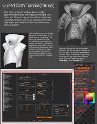 Softmode Axg18 On Twitter Here S That Quilted Cloth Step By Step I Promised Zbrush Http T Co Ph9gtyakzf Zbrush Tutorial Zbrush 3d Modeling Tutorial