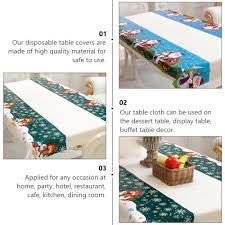 It is suitable for the bottom of the table is square, as shown in the picture. 2pcs Tablecloth Flamingo Print Disposable Plastic Table Cloth Table Top Cover For Sale Online Ebay