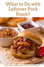 What if you could take left over pork loin from last night and turn it into delicious bbq pulled pork? What To Do With Leftover Pork Roast