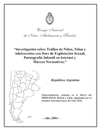 La prohibición de toda discriminación. Investigacion Sobre Trafico De Ninos Ninas Y Adolescentes Iin