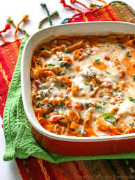 Healthy Three Cheese Chicken Penne Pasta Bake The Girl Who Ate Everything healthy three cheese chicken penne