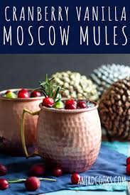 Festive Cranberry Vanilla Moscow Mule Recipe A Nerd Cooks Recipe Cranberry Juice And Vodka Moscow Mule Recipe Nerd Cooking