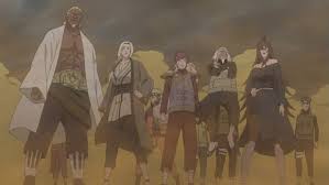 Gai prepares himself to use the dangerous technique hachimon tonko no jin. The Five Kage Assemble Narutopedia Fandom