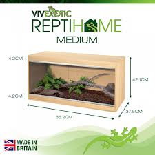 VivExotic Repti-Home Compact Vivarium Med Oak