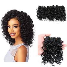 Offered product range includes curly hair , machine weft deep curly hair, machine weft deep wavy hair , machine weft curly hair, nail tips hair, human hair weft, curls & waves and varied others. Hywamply 6 Short Synthetic Hair Crochet Braids 3x Deep Wave Hair Weft Extensions For Women Kinky Curly Hair Weaving Mega Discount D093 Goteborgsaventyrscenter