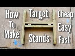 But think about setting up multiple targets, barricades and having a target for your shooting buddy. Target Stand Diy Litetube