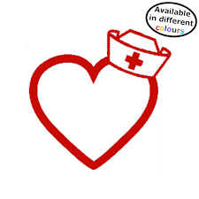 Nurse Heart Hat Sticker Decal Hss022 By Happy Snail Stickers We All Know How Incredibly Hard Nurses Work So Why Treat Your In 2020 Stickers Rock Painting Art Snail