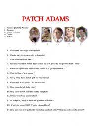 Why are we meeting in here? Patch Adams Worksheets