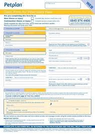 Maybe you would like to learn more about one of these? Claim Form For Veterinary Fees Petplan
