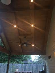 Can Lights Under Covered Patio Ceiling Lights Can Lights Lights