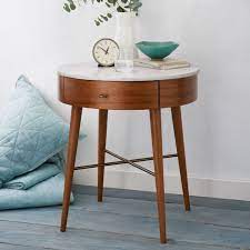 Complete your bedroom with nightstands and bedside tables that offer a convenient perch for a lamp, alarm clock and reading material. Round Night Stand Ideas On Foter