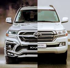 The Toyota Land Cruiser Is Before Modification And After Modification Arabalar