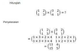 Contoh soal matriks pada kesempatan kali ini kami akan memberikan contoh soal matriks lengkap dengan jawaban dan cara penyelesaiannya. Perkalian Matriks Pengertian Rumus Dan Contoh Soal Haloedukasi Com