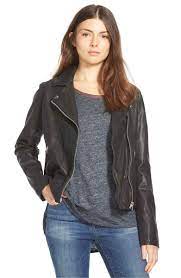 Madewell Washed Leather Moto Jacket Nordstrom Washed Leather Jacket Leather Jackets Women Washed Leather