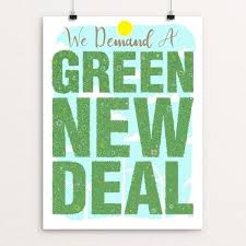 introducing art for the green new deal gnd print at home protest poster download creative action netw renewable sources of energy new green artist statement