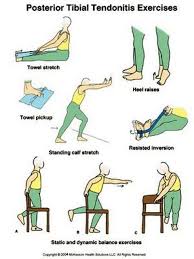 Exercise For Posterior Tibial Tendinitis Physical Therapy Exercises Physiotherapy Exercises Posterior Tibial Tendonitis