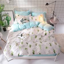 See more ideas about cactus, cactus decor, cactus ceramic. Cactus Printing Green Bedding Set Duvet Cover Sheet Pillow Case Four Piece Hot Comforters Bedding Sets Home Garden Pumpenscout De