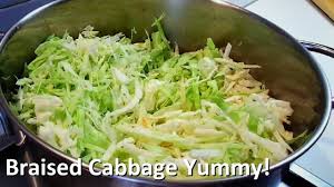 Martha stewart and guest donnie osmond finish their pork roast dish and braise cabbage as a side. Cabbage Recipe Braised Cabbage Yummy Vegetarian Recipes Youtube