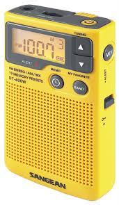 Sangean Dt 400w Am Fm Digital Weather Alert Pocket Radio Pocket Radio Weather Alerts Weather Emergency