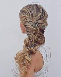 Side Braid Wedding Hairstyle Get Inspired By Fabulous Wedding Hairstyles Side Hairstyles Braided Hairstyles For Wedding Side Braid Hairstyles