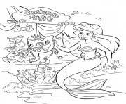 So, if you wish to obtain the fantastic pictures related to (disney princess ariel coloring pages to print), click save link to store these pictures to your pc. The Little Mermaid Coloring Pages To Print The Little Mermaid Printable