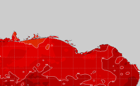 Panhandle Water Temp Sea Surface Temperature Chart Sst