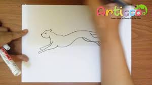 It will be very easy drawing tutorial. How To Draw A Cheetah Running Step By Step Youtube