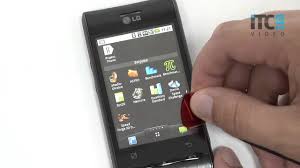Обзор LG GT540 Optimus - YouTube