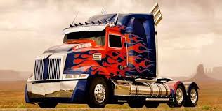 Mewarnai gambar robot transformers megatron belajarmewarnai info. Sketsa Gambar Mobil Optimus Prime Sempoa Dunia