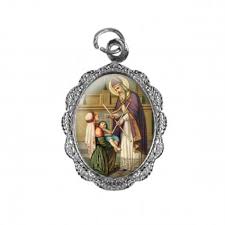 São brás de alportel, uma típica vila algarvia. Medalha De Aluminio Sao Bras Sjo Artigos Religiosos