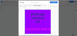 Check spelling or type a new query. How To Make A Poster On Google Docs Edraw Max