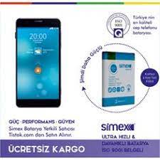 Vestel Venus 5 0 Simex Batarya Orjinal Marka Pil 2200 Mah Ucretsiz Kargo