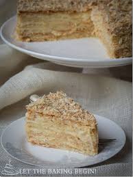 Love This Recipe It S Even Better Then The Napoleon Cakes I Tried In Paris Seriously With A Review Like This Y Postre Napoleon Postres Navidenos Tortas