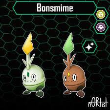 Im n0Rtist — Heres the convergent fakemon I made for last...