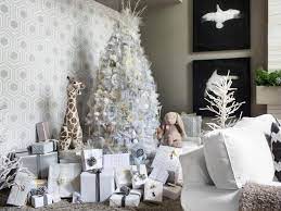 Large elegant christmas bauble ball shop window wall decoration sticker decal. White Christmas Tree Decorating Ideas Hgtv