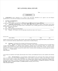 Sample Real Estate Agreement Form - 8+ Free Documents in PDF