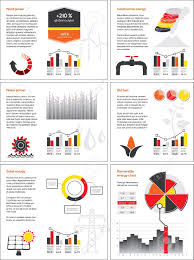 Infographics With Graphs And Charts For Renewable Energy