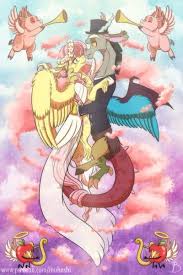 2254723 Safe Artist Inuhoshi To Darkpen Discord Fluttershy Flying Pig Pegasus Pig Pony T My Little Pony Drawing My Little Pony Pictures Pony Drawing