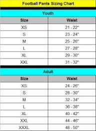 Champro Youth Football Pants Size Chart Football Pants