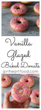 Vanilla Glazed Donuts With Simple Icing Sugar Glaze Recipe Easy Donut Recipe Baked Donut Recipes Donut Glaze Recipes