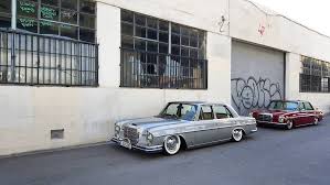 Thespeedhunters On Instagram Old School Mercedes Benz Cruisers Slammed Joyofmachine Photo By Larry Chen Foto Voiture