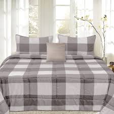 Features a buffalo plaid check design. Sweet Home Collection 4 Piece Buffalo Check Comforter Set Assorted Colors On Sale Overstock 18144863