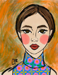 Creator: Me Medium: Digital (Procreate) Pattern: I did find some flower  patterns