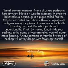 We All Commit Mistakes None Of Us Are Perfect In English Quotes
