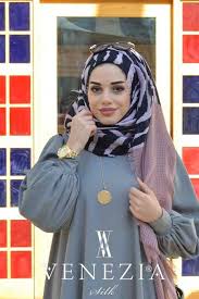 Venezia Zebra Desen Sal Modelleri Abaya Tarzi Musluman Modasi Moda Stilleri